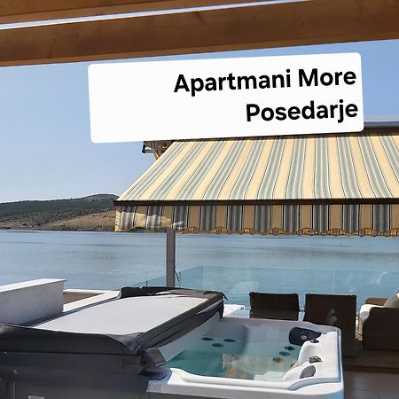 Luxury Apartment By The Sea With Private Whirlpool And Terrace 50M2 Posedarje Exterior foto